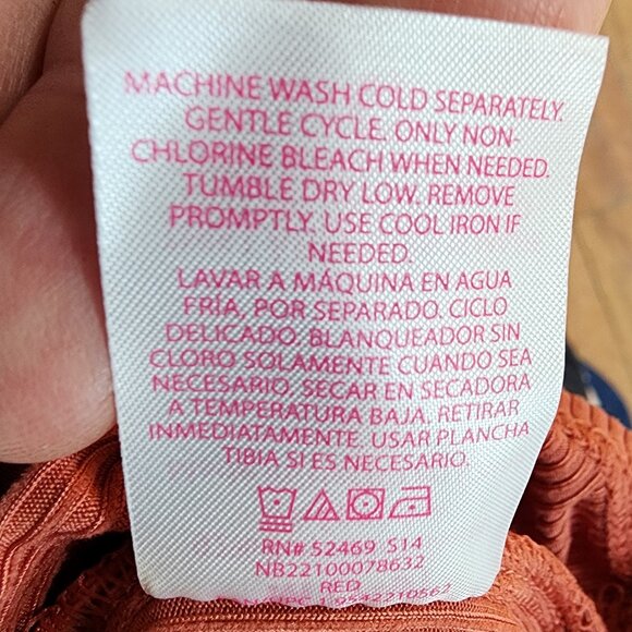 NWT No Boundaries Juniors Mauve Ribbed Tank Top Size Medium - Picture 11 of 11